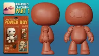 Power Boy | Nomad Sculpt Toy Tutorial: Part 1