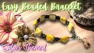 Easy Pyramid Bead Bracelet | Jewelry Tutorial | Soft Flex Company