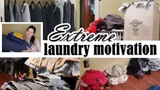 EXTREME LAUNDRY MOTIVATION -TWO DAYS- TIPS & TRICKS | DO LAUNDRY WITH ME | SIXTEEN LOADS | 2022