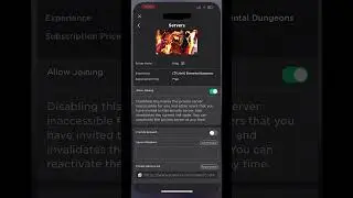 How to open private servers link on mobile IOS devices