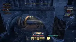 ESO trolling around on templar heal-tank (battlegrounds)