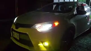 INSTALACI&Oacute;N HALOGENOS DOBLE TONO EN TOYOTA COROLLA 2016 - AUTODECORACI&Oacute;N P&Eacute;REZ ZELED&Oacute;N