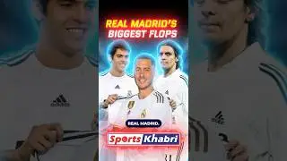 Real Madrid&rsquo;s Top 3 Biggest Transfer Flops!😱#football #footballshorts #realmadrid #real #viralvideo