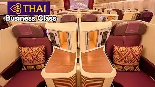 Thai Airways BUSINESS CLASS - Smooth as silk  | FLIGHT REVIEW Melbourne - Bangkok| Lounge