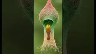 Bird Entering Her Own build Nest