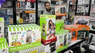 Aziz Bhai Brings New Branded Electronics | Juicer Blenders | Air Fryer | Largest Electronics Market