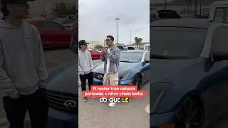 Engine twin turbo + nitro + honorary Infiniti g35 #viral #tuning #mx
