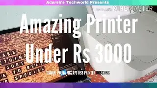 Amazing Printer Under Rs 3000 - Canon PIXMA MG2470 USB Printer Unboxing