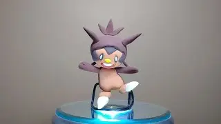 Pokemon ✨Shiny Chespin✨ into clay