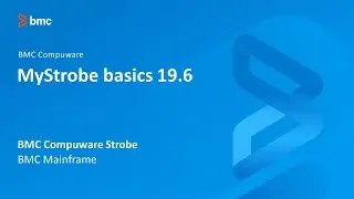 BMC Compuware Strobe - myStrobe basics 19.6