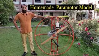 Homemade Paramotor Model Using Scooter Engine