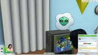 Sims guy playing Sims