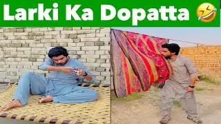 Dopatty se larki set krny ka trika🤣 funny