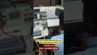 Industrial Automation PLC, SCADA, HMI, VFD, Servo Drives with 100% Job-Oriented Practical Training