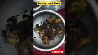 Sunday 19-06-22 Special Non-veg Meals ||#shorts #menulist #shortsvideo