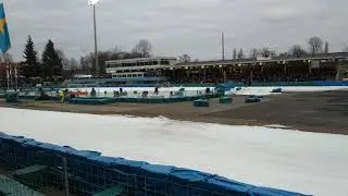 world championship ice speedway Berlin 2019 CRASH