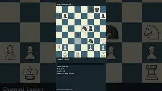 Emanuel Lasker vs Aron Nimzowitsch | Round 10 | Zuerich, 1934 #chess