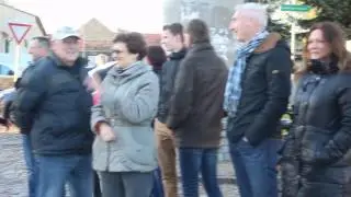 Maibaumaufstellen in Gartz 2/3