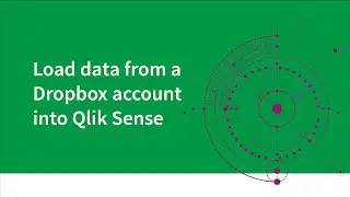Load data from a DropBox account into Qlik Sense