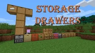 [Обзор 1.7.10] Storage Drawers - как бочки, но только ящики