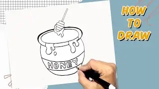 How to Draw Honey Jar
