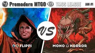 TMOS League January #1 - Round 2 - UW Flippi vs Mono B Horror