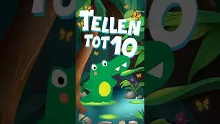 🔢Leer Tellen tot 10 (tien) met Vlinders #shorts &bull; Cijfers en getallen &bull; Number 1 to 10