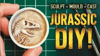Jurassic DIY: Sculpting, Moulding & Casting a Miniature Dinosaur Fossil