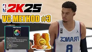 NBA 2K25 BEST VC METHOD #3 EASY 25,000 VC