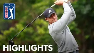 Ludvig &Aring;berg shines in first pro round | Round 1 | RBC Canadian | 2023
