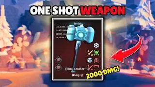 I Made a ONE SHOT Weapon (2000 DMG) | The Forge Roblox