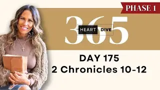 Day 175 2 Chronicles 10-12 | Daily One Year Bible Study | Audio Bible Reading with Commentary