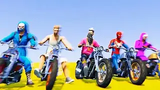 Top 5 Popular Character Super Ramp Challenge Motorcycle And Winner?