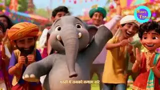 Live Nursery Kids Hindi Rhymes 🎶 | 3D Cartoon Songs | Wheels on Bus, ABC, Animals