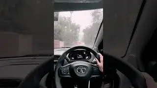Heavy rains and drive ❤️ monsoon driving #driving #car #rainsounds #Rain #monsoon