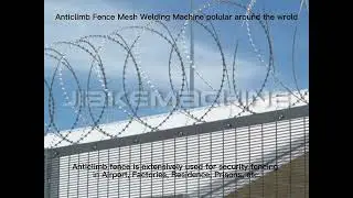 Automatic Anticlimb Fence Mesh Welding Machine sold to Kenya (Fence Panel for Security Fencing)