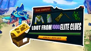 Loot from 1000 Elite Clues | Road to Full Elite Log | Ep 22: [RS3]