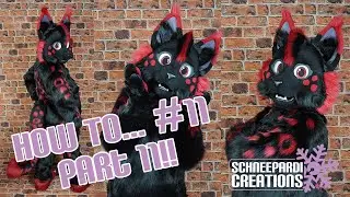 HowTo... #11 Build Cynder the Cat - Part 11 - Working on toony Hand Paws