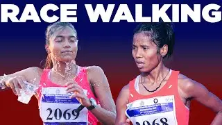 Race Walking Women All India Inter University