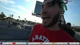 Adin Ross SWATTED 🔫 at his MEET UP...  🚨 SWAT TEAM 🚨 & Helicopters 🚁 SHOW UP