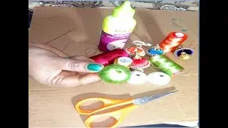 How to wrap silk thread jhumka base at home in hindi (2018)