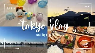 tokyo vlog '24 | uni life, food, shopping!!