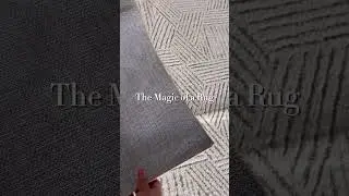 From Plain to Pop ✨ | See What a Jacquard Rug Can Do