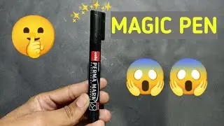 How to make magic pen😱😱।।DIY Home made mgic pen।। Make Invisible Ink pen।।#long