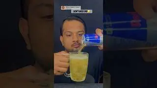 COLD RED BULL🧊🍸                                                   #satisfying #sleep #asmr #shorts