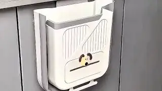 🔥 Kitchen Hack 😱 | Foldable Dustbin 🚮 | अब झुकने की टेंशन ख़त्म! 🚀✨ #ViralProducts #TrendingNow 