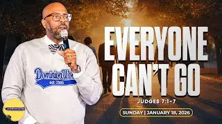 DOMINION Is Live | Everyone Can't Go | Sunday Service | 1.18.2026
