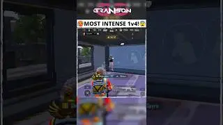 1 vs 4 clutch with NO HP! 🥵😨 TOO CLOSE!
