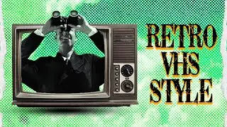 The Only Retro VHS Effect You'll Need | After Effects Tutorial | NO PLUGINS