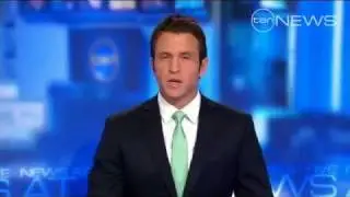 Sea Cliff Bridge Protest: Ten News 16 Oct 2011